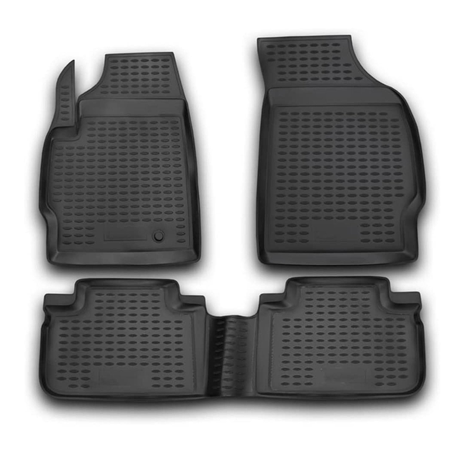 OMAC Floor Mats Fits Ford Escape 20082012, Front & 2nd Row Seat 3D