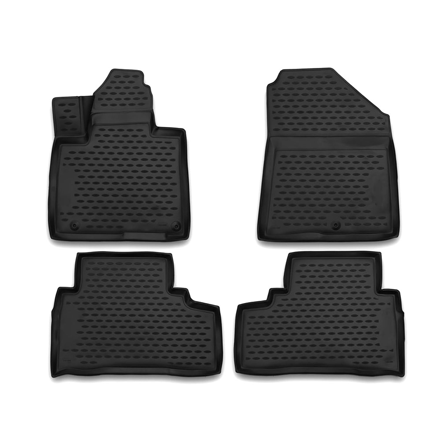 OMAC Floor Mats Fits Kia Sorento 20162020, Front & 2nd Row Seat 3D Liner Set, All Weather