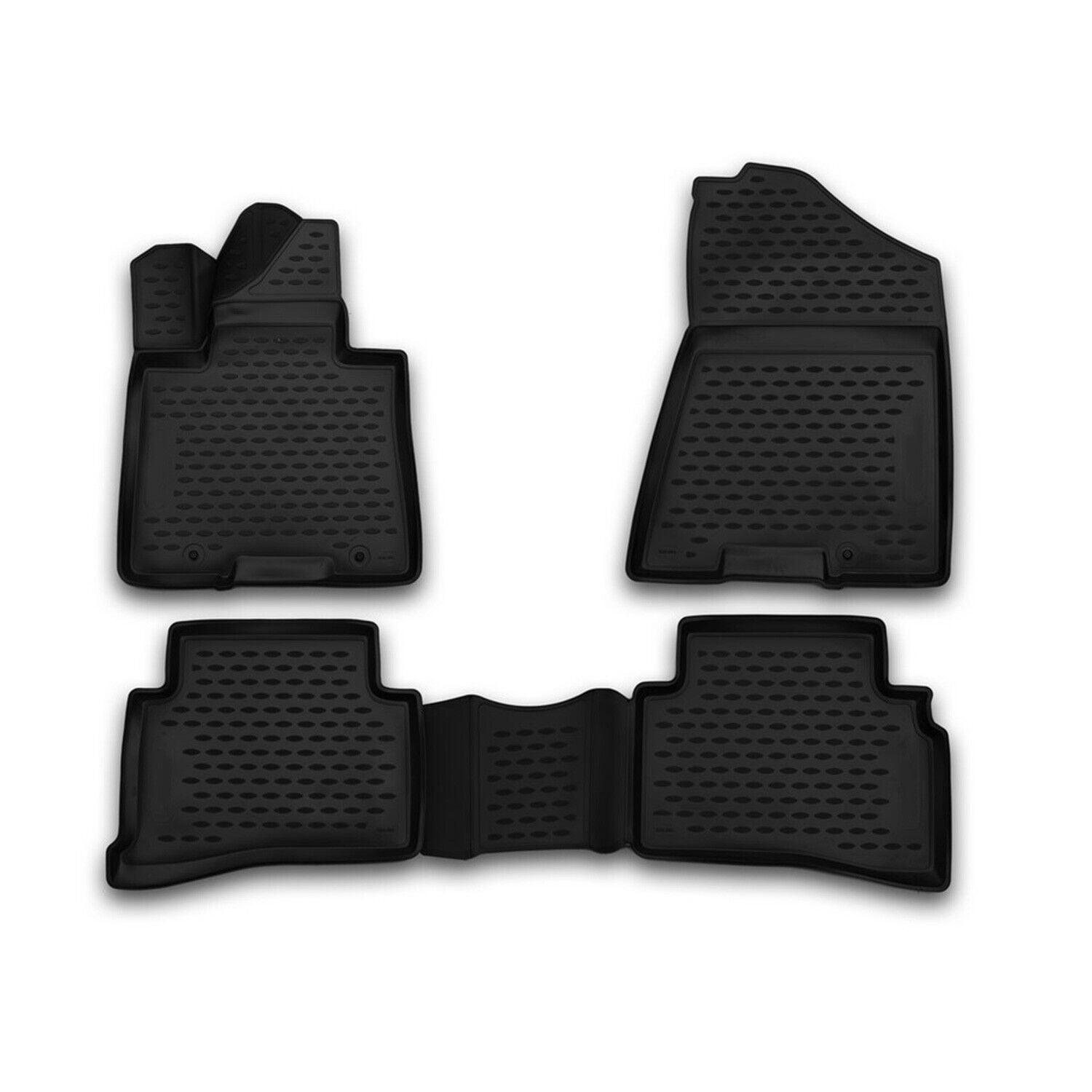 OMAC Floor Mats Fits Kia Sportage 20172021, Front & 2nd Row Seat 3D