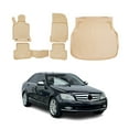 thumbnail image 1 of OMAC Floor Mats Liner for Mercedes C Class W204 Sedan 2010-2014 TPE Beige 4x, 1 of 10