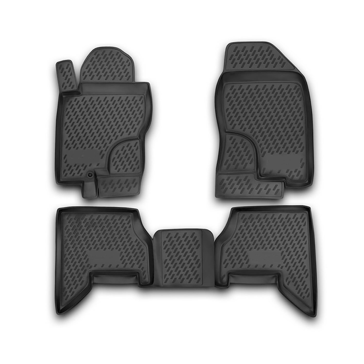 OMAC Floor Mats Fits Nissan Pathfinder 20052012, Front & 2nd Row Seat