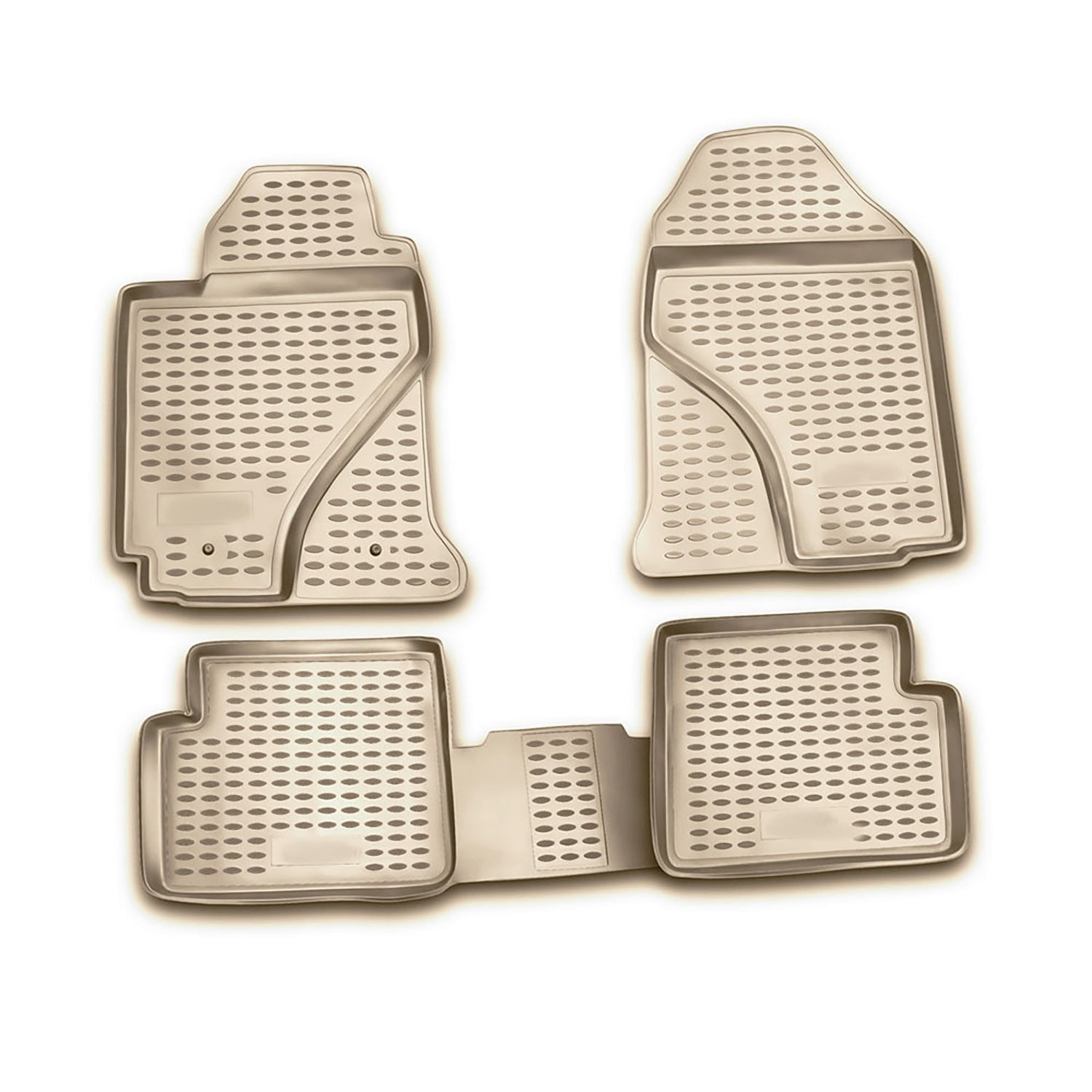 OMAC Floor Mats Fits Toyota Corolla 20032008, Front & 2nd Row Seat 3D