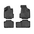 thumbnail image 1 of OMAC Floor Mats Fits Honda Ridgeline 2006-2014 Black/Front & 2nd Row Seat 3D Liner Set/All Weather Custom Fit Heavy Duty/Car SUV Automotive Accessories, 1 of 7