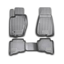 OMAC Floor Mats Liner for Jeep Grand Cherokee 2005-2010 Gray 4 Pcs