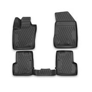 OMAC Floor Mats Liner for Jeep Renegade 2015 2016 2017 2018 2019 2020 2021 2022 2023, All Weather, Durable, Black