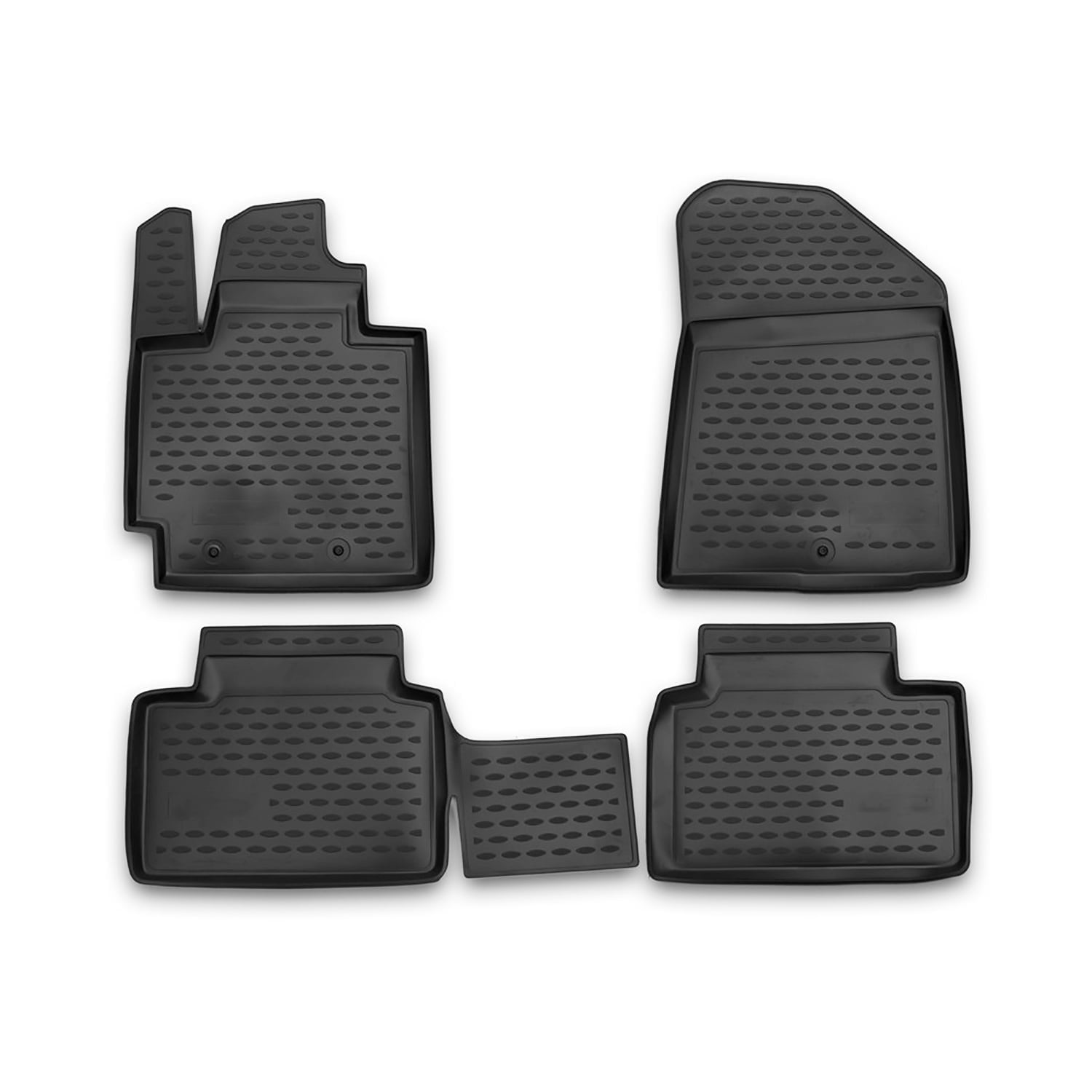 OMAC Floor Mats Liner for Kia Soul 2014 2015 2016 2017 2018 2019, All ...