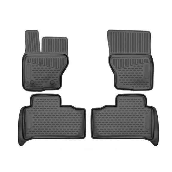 2017-2026 Land Rover Discovery 7 Seats Floor Mats Liners Full Set All Weather Black