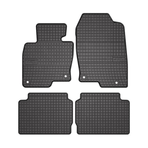 2017-2025 Mazda CX-5 2.gen Floor Mats Liners Full Set All Weather Rubber Black