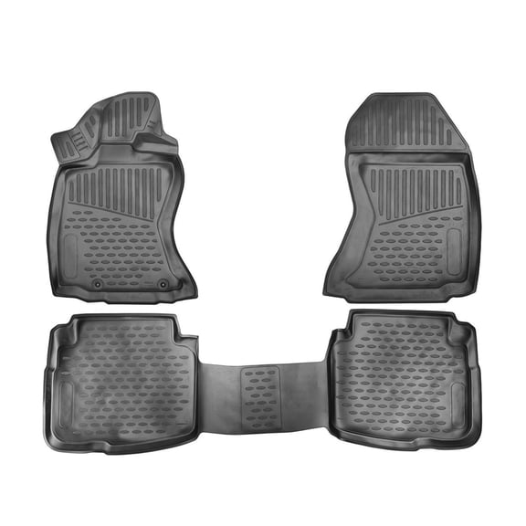 2020-2025 Subaru Outback 6.gen Floor Mats Liners Full Set All Weather Black