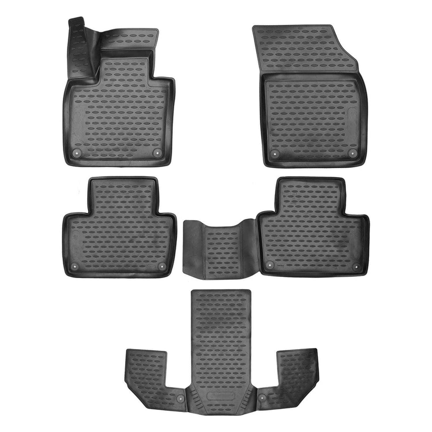 OMAC Floor Mats Liner for Volvo XC90 2016 2017 2018 2019 2020 2021 2022