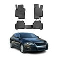thumbnail image 1 of OMAC Floor Mats Liner for VW Passat B6 2006-2010 Sedan Black TPE All-Weather 4x, 1 of 13