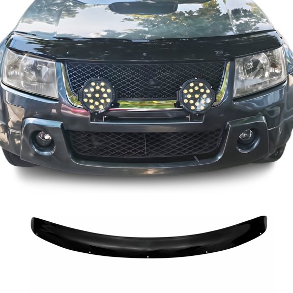 Front Bug Shield Hood Deflector Guard for Suzuki Grand Vitara 2006-2013 Black