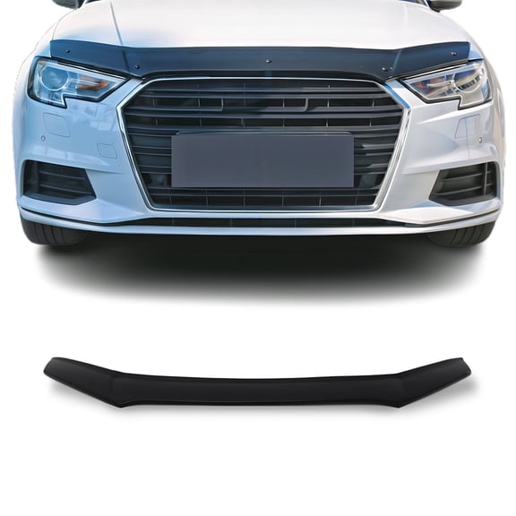 Front Bug Shield Hood Deflector for Audi A3 S3 A3 Quattro A3 e-tron 2015-2020