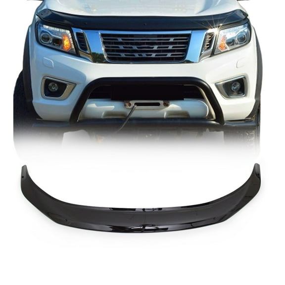 Front Bug Shield Hood Deflector for Nissan Navara D23 2014-2024 Acrylic Smoke