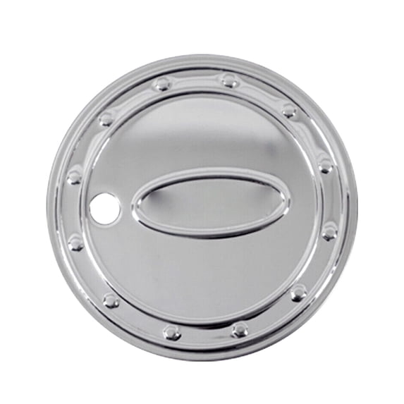 OMAC Fuel Caps Cover Gas Cap Cover for Ford Transit Connect 2010-2013 Stainless Steel