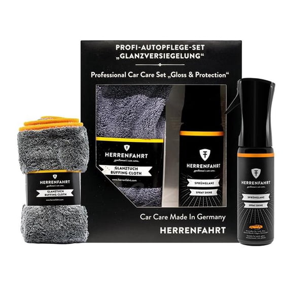 Omac USA HFKIT001 Professional Car Care Set Gloss & Protection Shine Spray Wax Polishing Kit