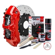 OMAC Brake Caliper Epoxy Based Car Paint Kit Texas Red Glossy High-Temp