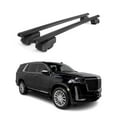 thumbnail image 1 of OMAC Lockable Roof Rack Cross Bars Carrier for Cadillac Escalade 2021-2024 Black, 1 of 8