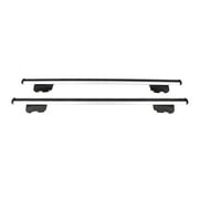 OMAC Lockable Roof Rack Cross Bars Carrier for Hyundai Santa Cruz 2022-2024 Gray Anti-Theft for Travel Kayak Canoe Surf Ski Snowboard Camping