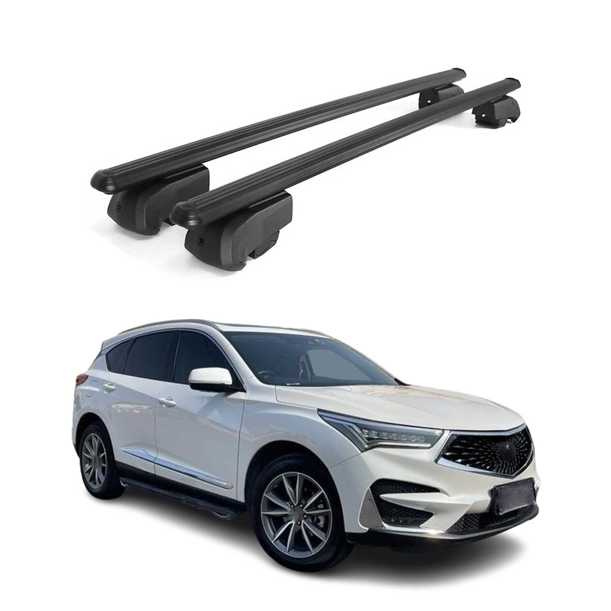 Rack Cross Bars 2020 Acura Mdx Roof Rails Acura Mdx Roof Basket