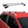 thumbnail image 1 of Lockable Roof Rack Cross Bars Luggage Carrier for BMW X3 E83 2004-2010 Alu Gray, 1 of 12