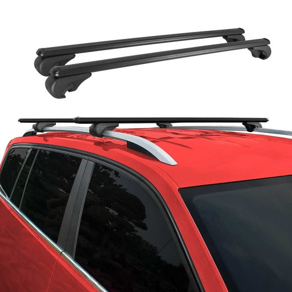 Lockable Roof Rack Cross Bars Luggage Carrier for Mazda CX-5 2017-2025 Black
