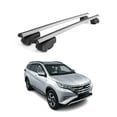 thumbnail image 1 of For 2017-2023 Toyota Rush Lockable Roof Rack Cross Bars Luggage Carrier Gray, 1 of 12