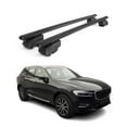 thumbnail image 1 of Lockable Roof Rack Cross Bars Luggage Carrier for Volvo XC60 2018-2025 Black, 1 of 12