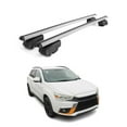 thumbnail image 1 of Lockable Roof Racks Luggage Carrier for Mitsubishi RVR 2011-2021 Alu Gray, 1 of 12