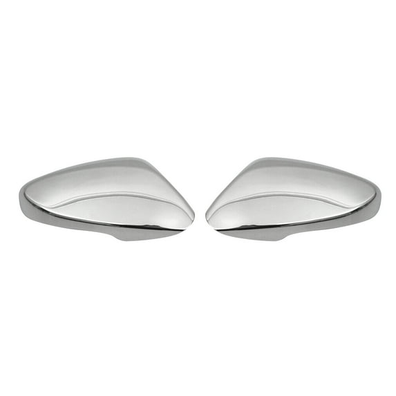 OMAC Mirror Cover Caps for Hyundai Elantra Accent Veloster 2011-17 S.Steel w/Signal