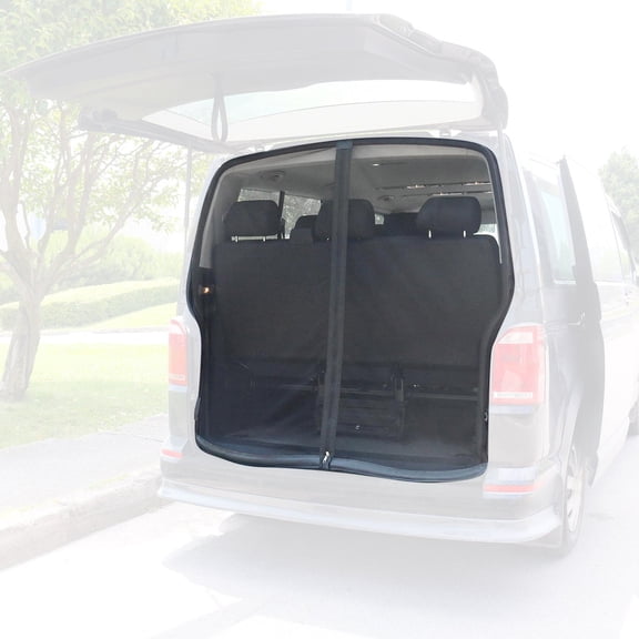 Mosquito Net Bug Magnetic Screen Tailgate for RAM ProMaster City 2015-2022 Black