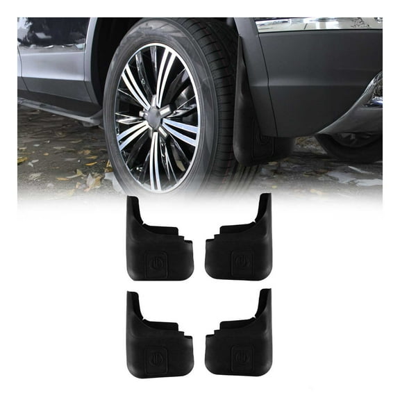 OMAC Mud Guards Splash Mud Flaps for Chevrolet Trax 2013-2022 Black 4 Pcs