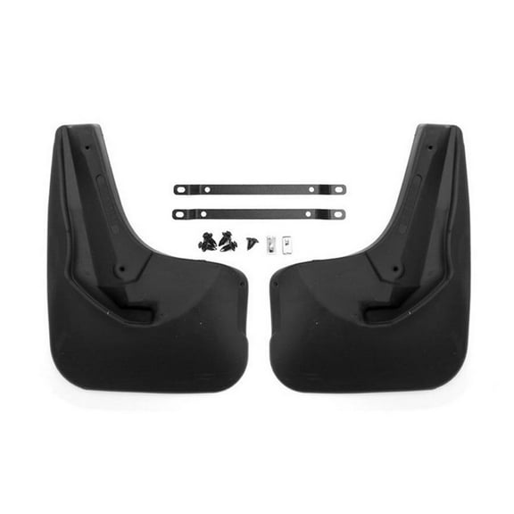 OMAC Mud Guards Splash Mud Flaps for Ford Focus Hatchback 2015-2018 Black 2 Pcs