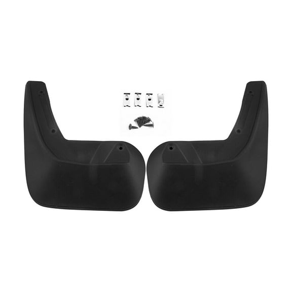 OMAC Mud Guards Splash Mud Flaps for Mazda 3 2010-2013 Hatchback Black Rear 2 Pcs