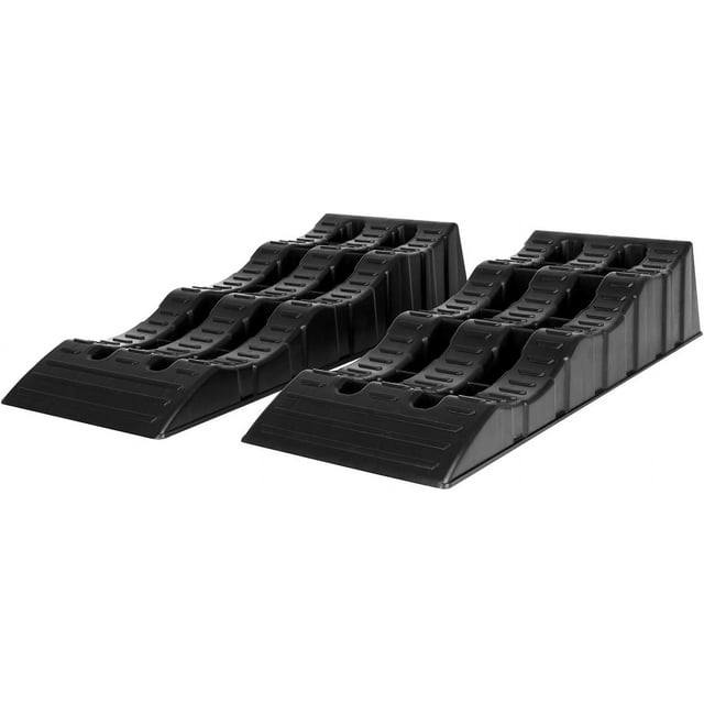 OMAC MultiLevel Ramps For RV Trailer Camper Car Wheel Chocks