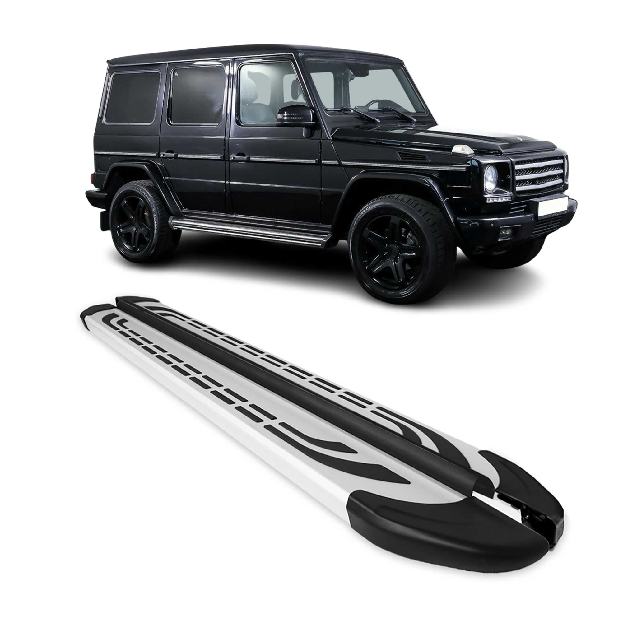OMAC Nerf Bars Side Step Running Boards for Mercedes G Class W463