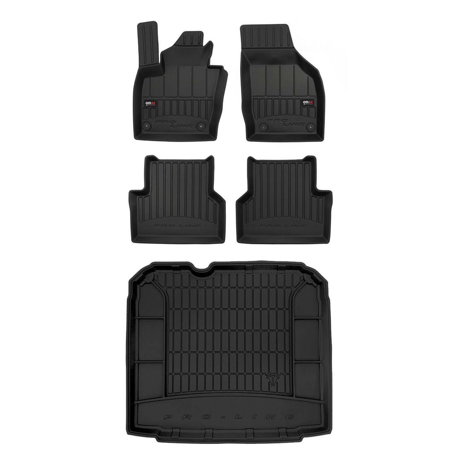 OMAC 3D Premium Floor Mats & Cargo Liners for Audi Q3 / Q3 Quattro 2013