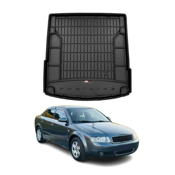 OMAC Premium Cargo Mats Liner for Audi A4 Sedan 2001-2004 All-Weather Heavy Duty