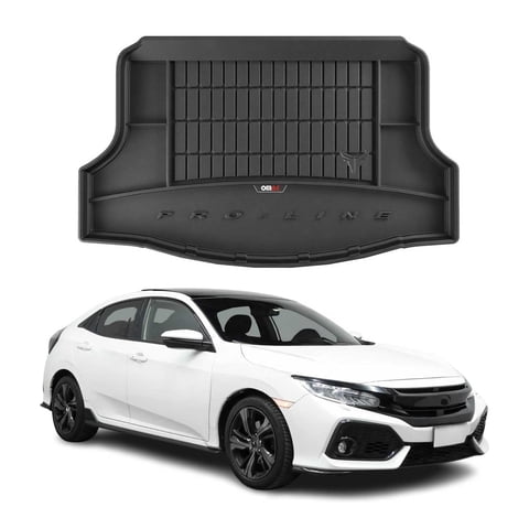 OMAC Premium Cargo Mats Liner for Honda Civic 2019-2021 Hatchback All-Weather