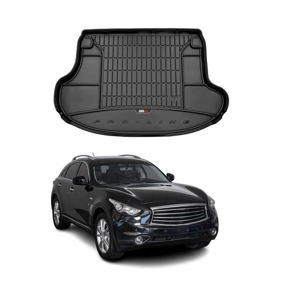 OMAC Premium Cargo Mats Liner for Infiniti QX70 2014-2017 All-Weather Heavy Duty