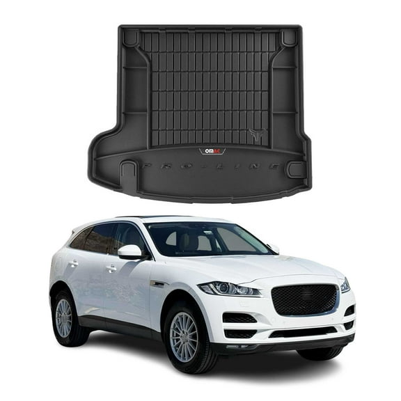 OMAC Premium Cargo Mats Liner for Jaguar F-Pace 2017-2021 All-Weather Heavy Duty