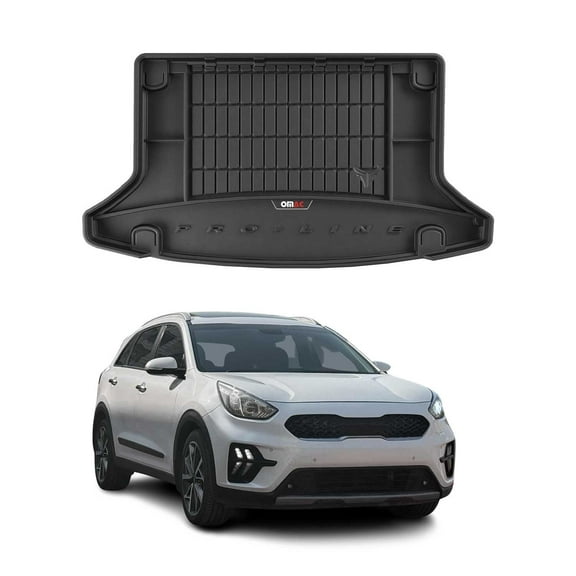 OMAC Premium Cargo Mats Liner for Kia Niro EV 2019-2022 All-Weather Heavy Duty