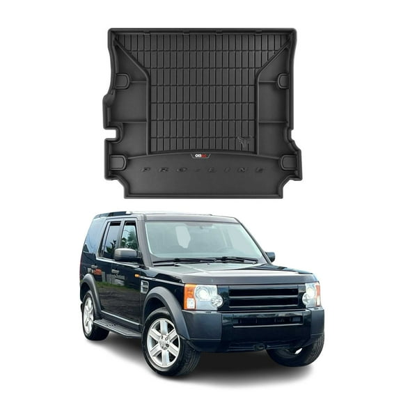OMAC Premium Cargo Mats Liner for Land Rover LR3 2005-2009 Rubber TPE Black 1Pc