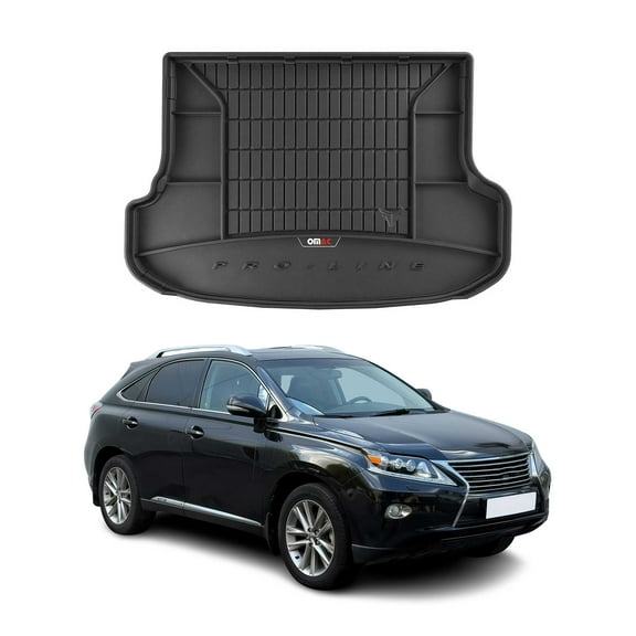 OMAC Premium Cargo Mats Liner for Lexus RX 450h 2010-2015 All-Weather Heavy Duty