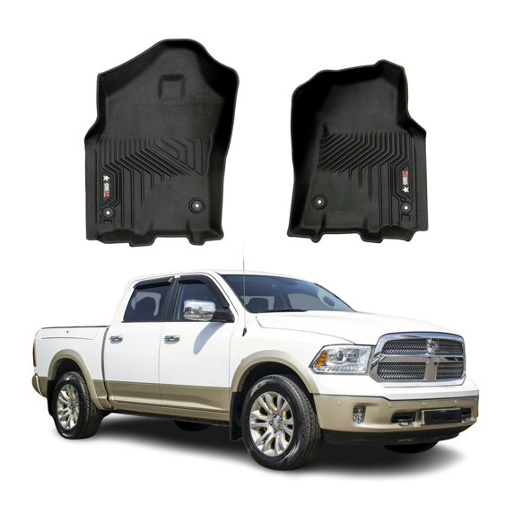 OMAC Premium Floor Mats Liners for Honda Passport 3.gen 2019-2025 Front 2Pcs, Floor Mats - Canada