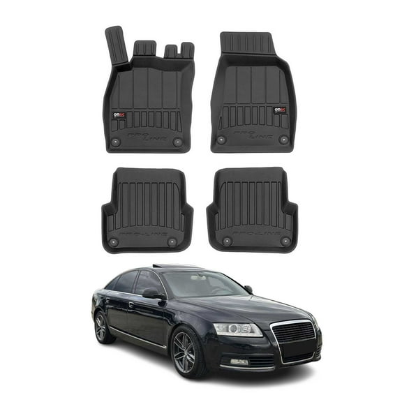 OMAC Premium Floor Mats for Audi A6 FL Sedan Avant Allroad 2008-2011 Heavy Duty
