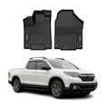 thumbnail image 1 of 2017-2026 Honda Ridgeline Premium Floor Mats Liners First Row Front Black, 1 of 6