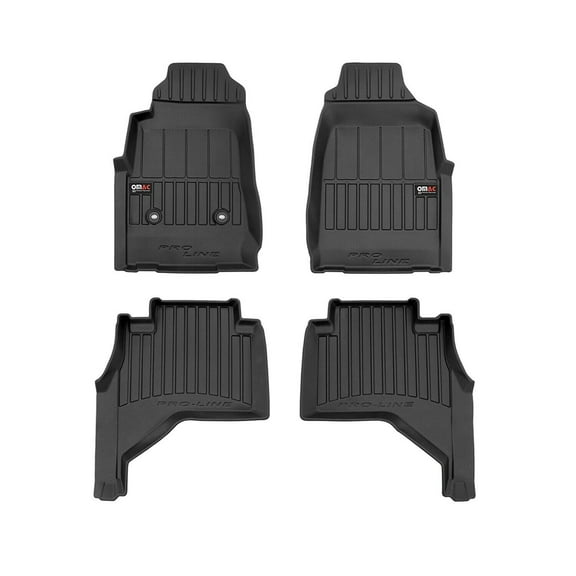 OMAC Premium Floor Mats for Isuzu D-Max 2012-2019 Heavy Duty All-Weather 4pcs