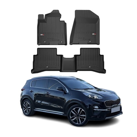 OMAC Premium Floor Mats for Kia Sportage 2017-2022 Heavy Duty All-Weather 3pcs