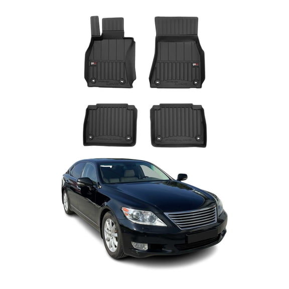 OMAC Premium Floor Mats for Lexus LS460 2007-2017 Heavy Duty All-Weather 4pcs